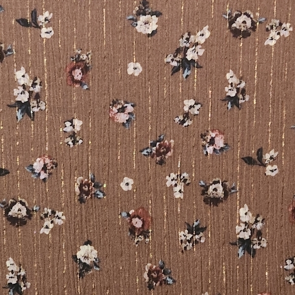 XS Chelsea & Violet Long Sleeve Floral Mini Dress - Picture 3 of 6